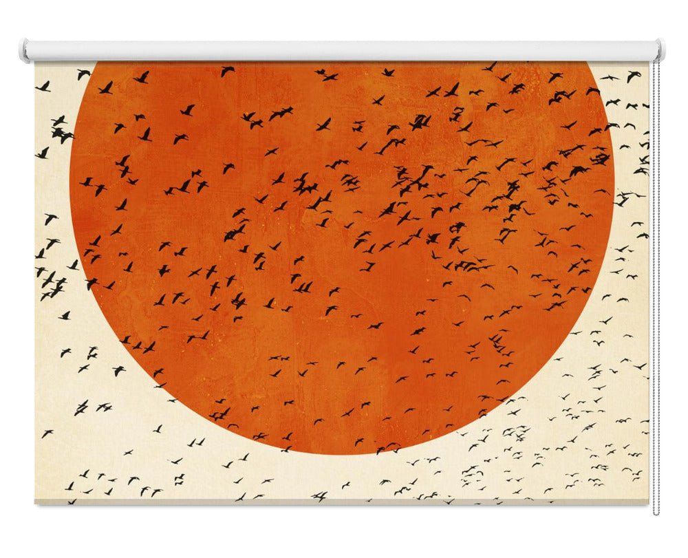 Birds In the Sun Printed Picture Photo Roller Blind - 1X2533826 - Art Fever - Art Fever