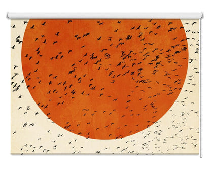 Birds In the Sun Printed Picture Photo Roller Blind - 1X2533826 - Art Fever - Art Fever