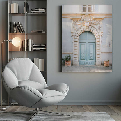 Blue tones of Rome - Italy travel photography Canvas Print Wall Art 1X2410441 - ART FEVER - Art Fever