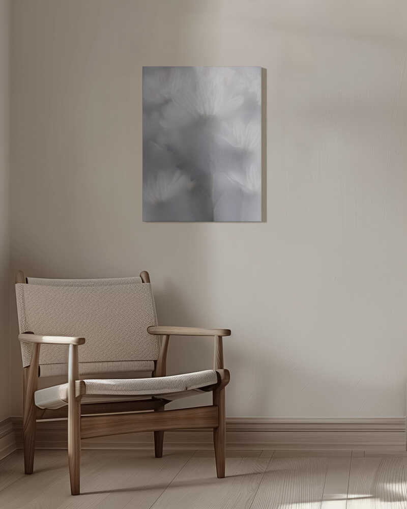 Blurred Flowers 6 Canvas Print Wall Art 1X2910541 - ART FEVER - Art Fever