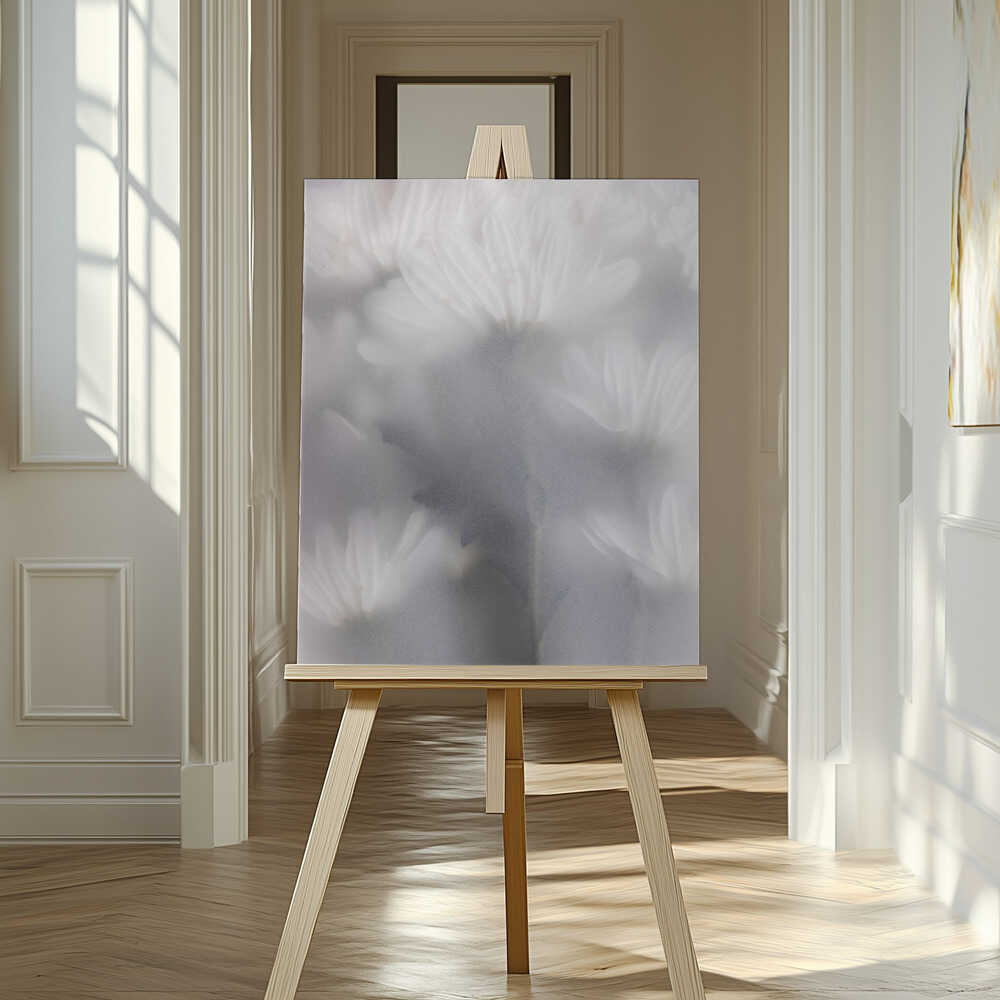 Blurred Flowers 6 Canvas Print Wall Art 1X2910541 - ART FEVER - Art Fever