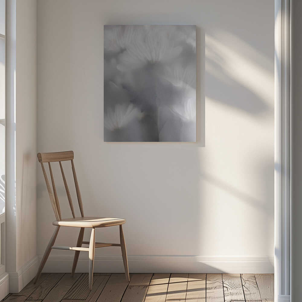 Blurred Flowers 6 Canvas Print Wall Art 1X2910541 - ART FEVER - Art Fever