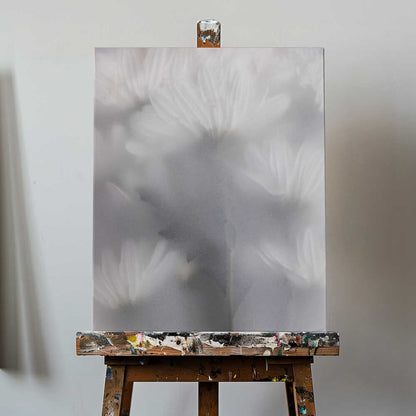 Blurred Flowers 6 Canvas Print Wall Art 1X2910541 - ART FEVER - Art Fever