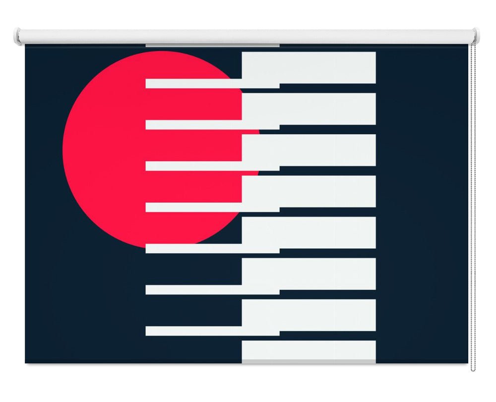 Bright Geometric 1 Printed Picture Photo Roller Blind - 1X2499911 - Art Fever - Art Fever