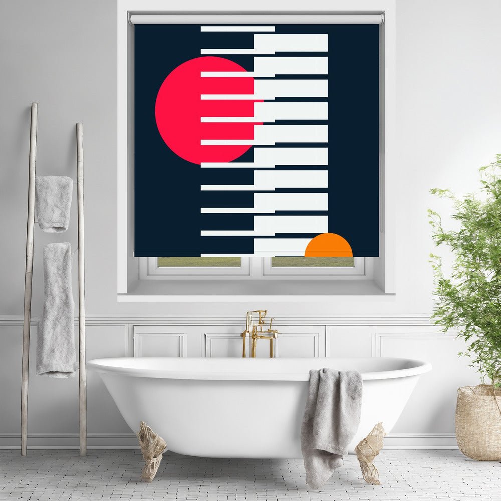 Bright Geometric 1 Printed Picture Photo Roller Blind - 1X2499911 - Art Fever - Art Fever