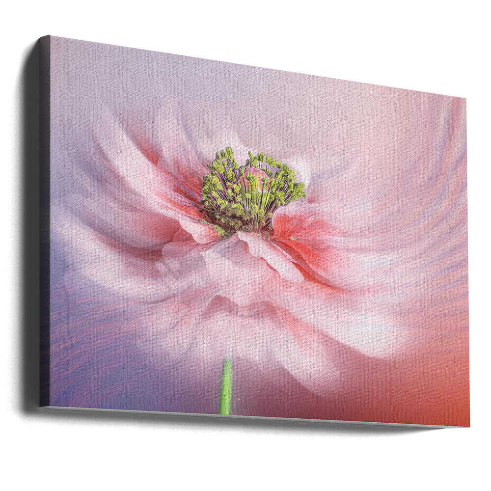Ethereal Swirling Flower  Canvas Print Wall Art 1X3250557