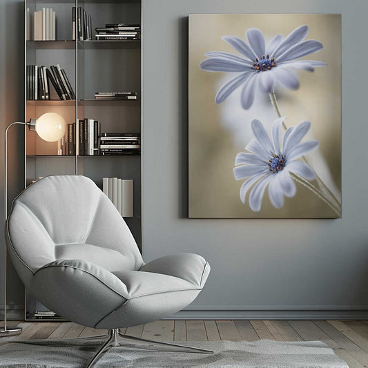 Cape daisies Canvas Print Wall Art 1X767583 - ART FEVER - Art Fever