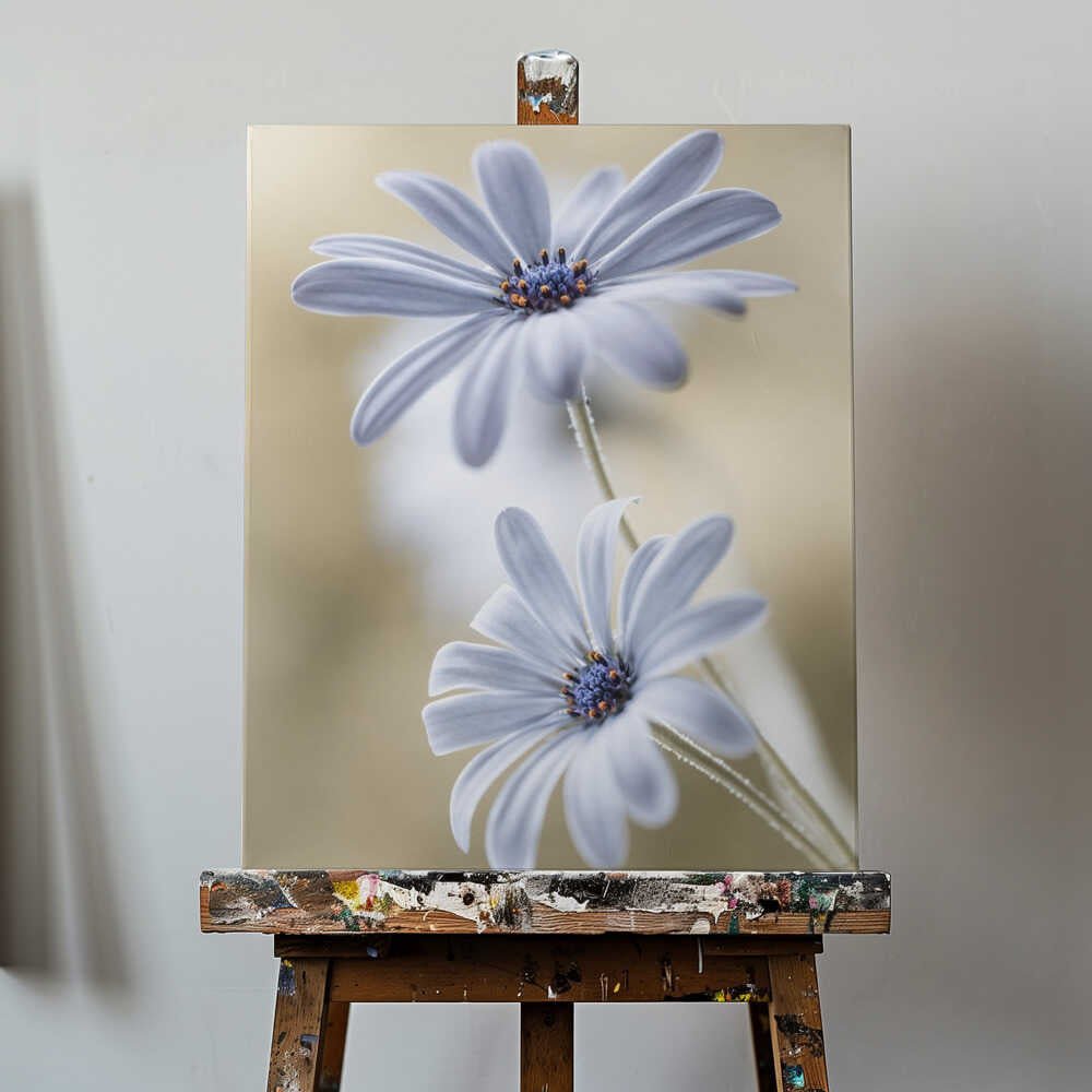 Cape daisies Canvas Print Wall Art 1X767583 - ART FEVER - Art Fever