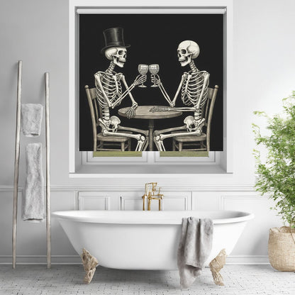 Celebrating Skeletons Printed Picture Photo Roller Blind - 1X3326602 - Art Fever - Art Fever