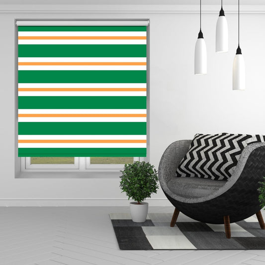 Celtic Style Tri Colours Printed Picture Photo Roller Blind - RB1362 - Art Fever - Art Fever