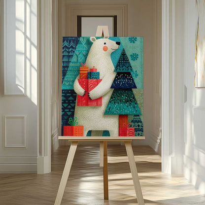 Christmas Winter Holidays (2) Canvas Print Wall Art 1X3294621 - ART FEVER - Art Fever