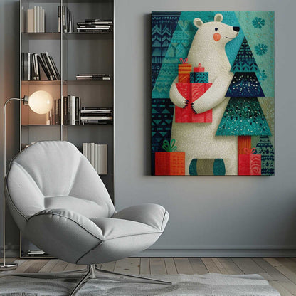 Christmas Winter Holidays (2) Canvas Print Wall Art 1X3294621 - ART FEVER - Art Fever
