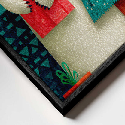 Christmas Winter Holidays (2) Canvas Print Wall Art 1X3294621 - ART FEVER - Art Fever