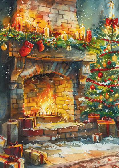 Christmas Winter Holidays (29) Canvas Print Wall Art 1X3294638 - ART FEVER - Art Fever