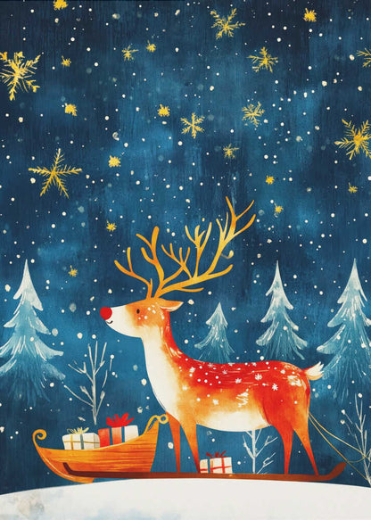 Christmas Winter Holidays (44) Canvas Print Wall Art 1X3294652 - ART FEVER - Art Fever