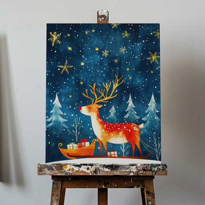 Christmas Winter Holidays (44) Canvas Print Wall Art 1X3294652 - ART FEVER - Art Fever