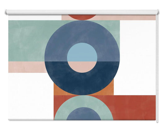 Circular Harmony Printed Picture Photo Roller Blind - 1X2553263 - Art Fever - Art Fever