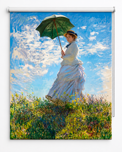 Claude Monet's Madame Monet Reimagined Printed Picture Roller Blind - RB1510 - Art Fever - Art Fever