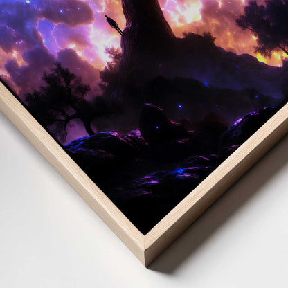 cosmic Landscape dream Canvas Print Wall Art 1X2908105 - ART FEVER - Art Fever