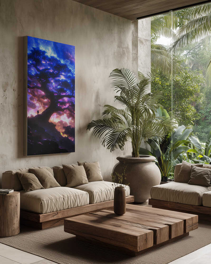 cosmic Landscape dream Canvas Print Wall Art 1X2908105 - ART FEVER - Art Fever