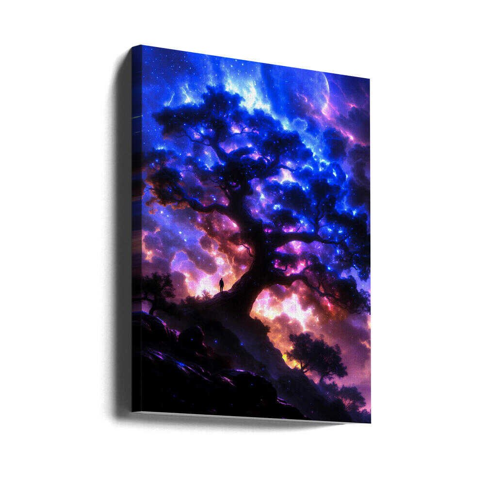 cosmic Landscape dream Canvas Print Wall Art 1X2908105 - ART FEVER - Art Fever