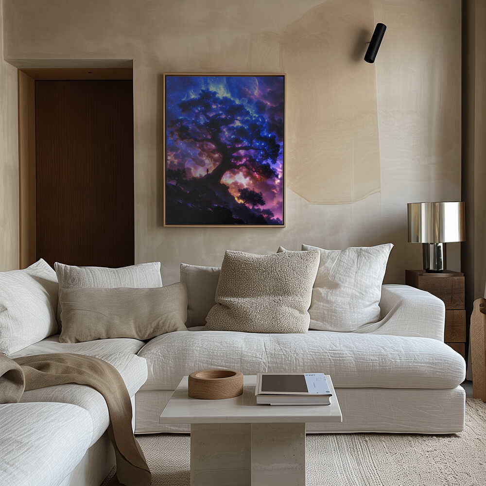 cosmic Landscape dream Canvas Print Wall Art 1X2908105 - ART FEVER - Art Fever