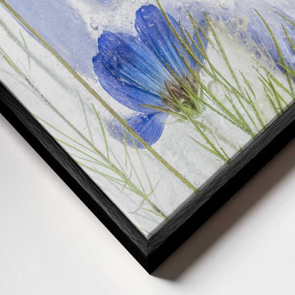Cosmos blue Canvas Print Wall Art 1X1385163 - ART FEVER - Art Fever