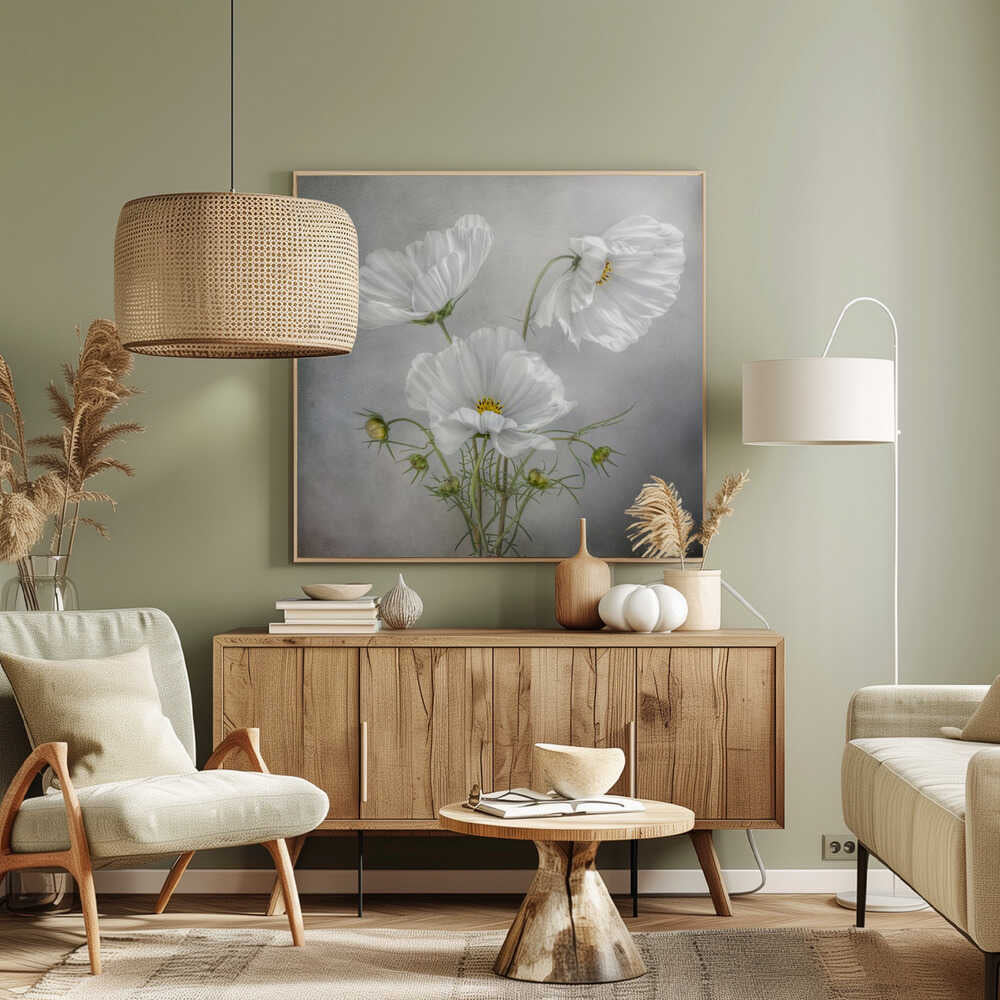 Cosmos Charm Canvas Print Wall Art 1X46185 - ART FEVER - Art Fever