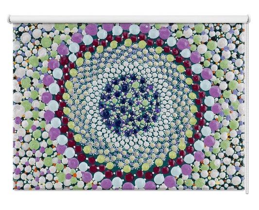 Cosmos Dot Art Bedazzled Printed Picture Photo Roller Blind - 1X2558607 - Art Fever - Art Fever