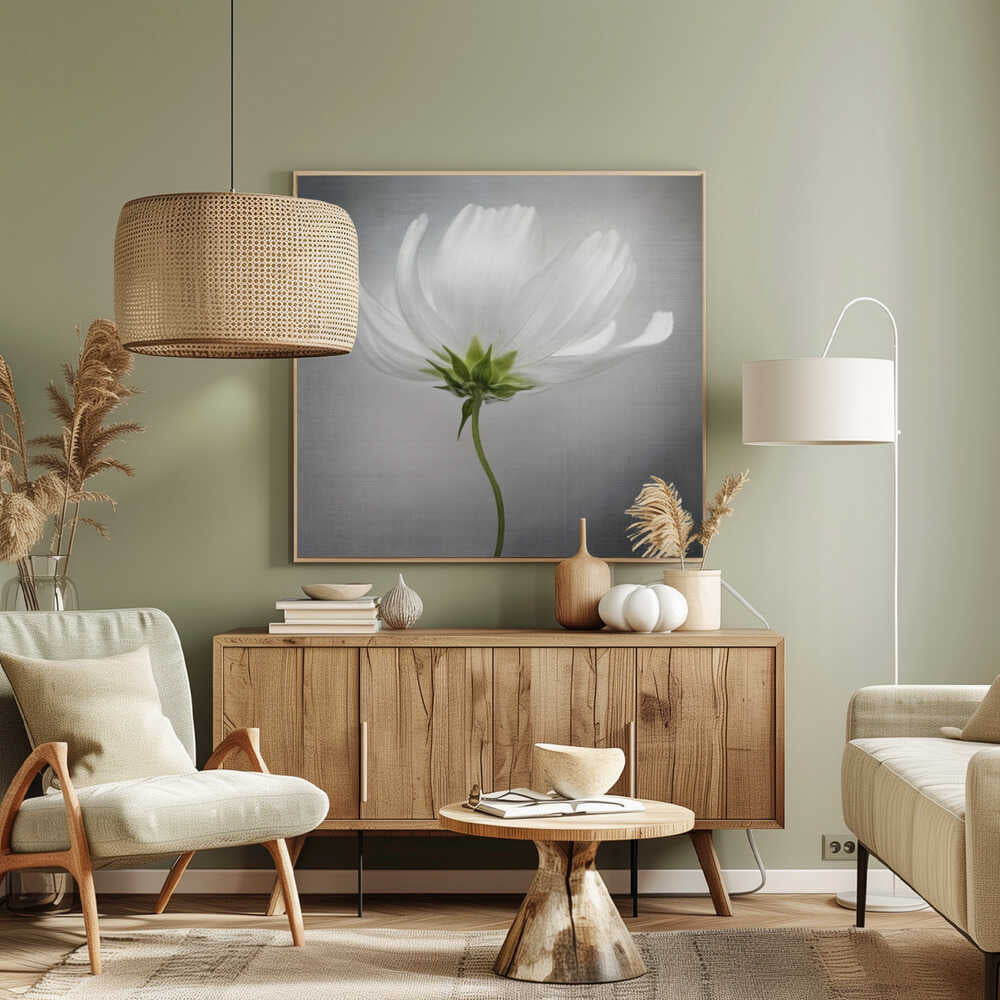 Cosmos Still Life Canvas Print Wall Art 1X1597721 - ART FEVER - Art Fever