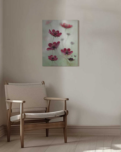 Cosmos sway Canvas Print Wall Art 1X48346 - ART FEVER - Art Fever