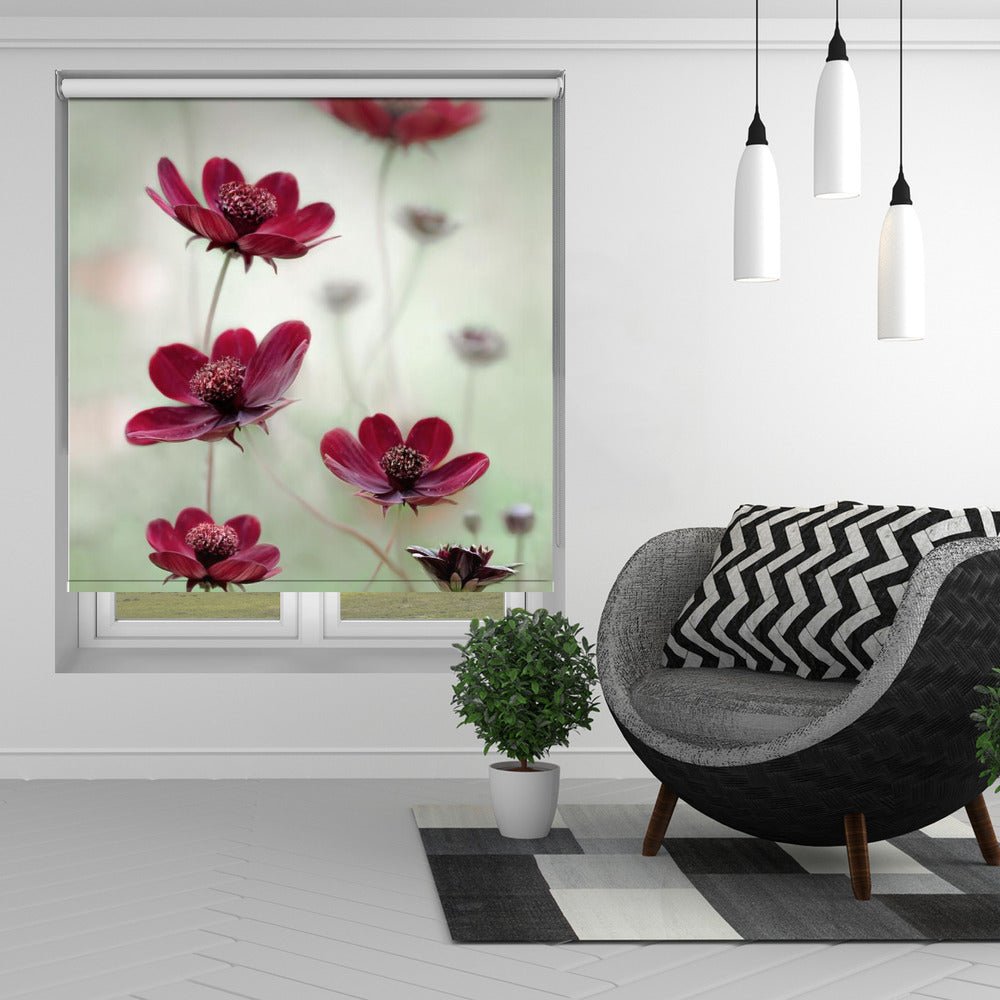 Cosmos sway Printed Picture Photo Roller Blind - 1X48346 - Art Fever - Art Fever