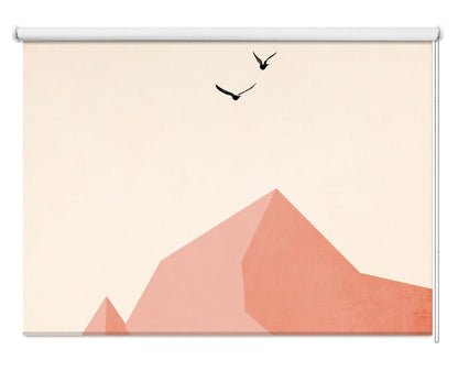 Crimson Peaks Soar Printed Picture Photo Roller Blind - 1X2489438 - Art Fever - Art Fever