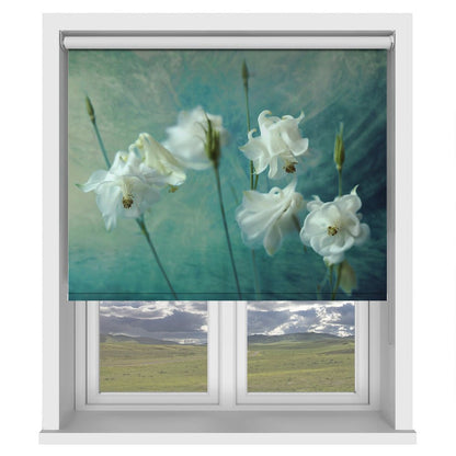 Crowns of Thorns Teal Still Life Printed Picture Photo Roller Blind - 1X1871693 - Art Fever - Art Fever