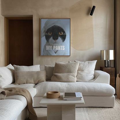 Cute Cat Movie Poster Canvas Print Wall Art 1X3213396 - ART FEVER - Art Fever