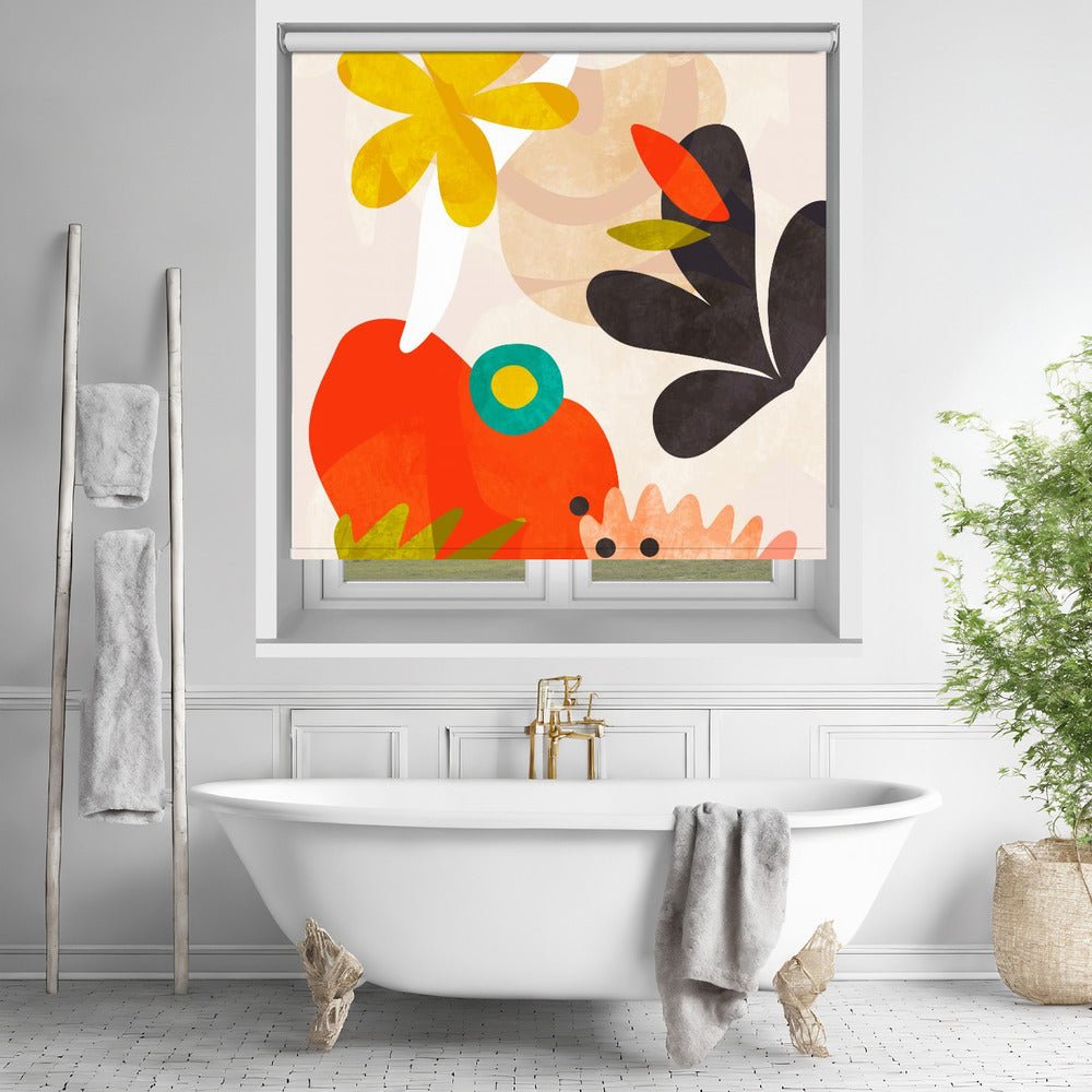 Cutouts Bauhaus Kopie Printed Picture Photo Roller Blind - 1X2552950 - Art Fever - Art Fever