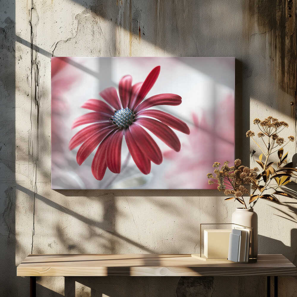Daisy Floral Canvas Print Wall Art 1X1588105 - ART FEVER - Art Fever