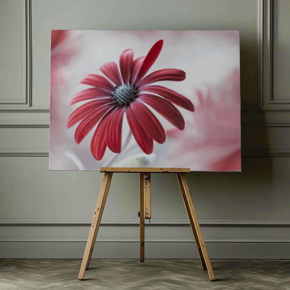 Daisy Floral Canvas Print Wall Art 1X1588105 - ART FEVER - Art Fever