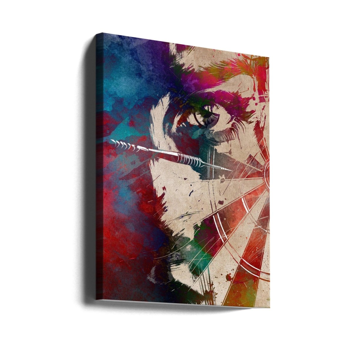 Dart Art Canvas Print Wall Art 1X2875572 - ART FEVER - Art Fever