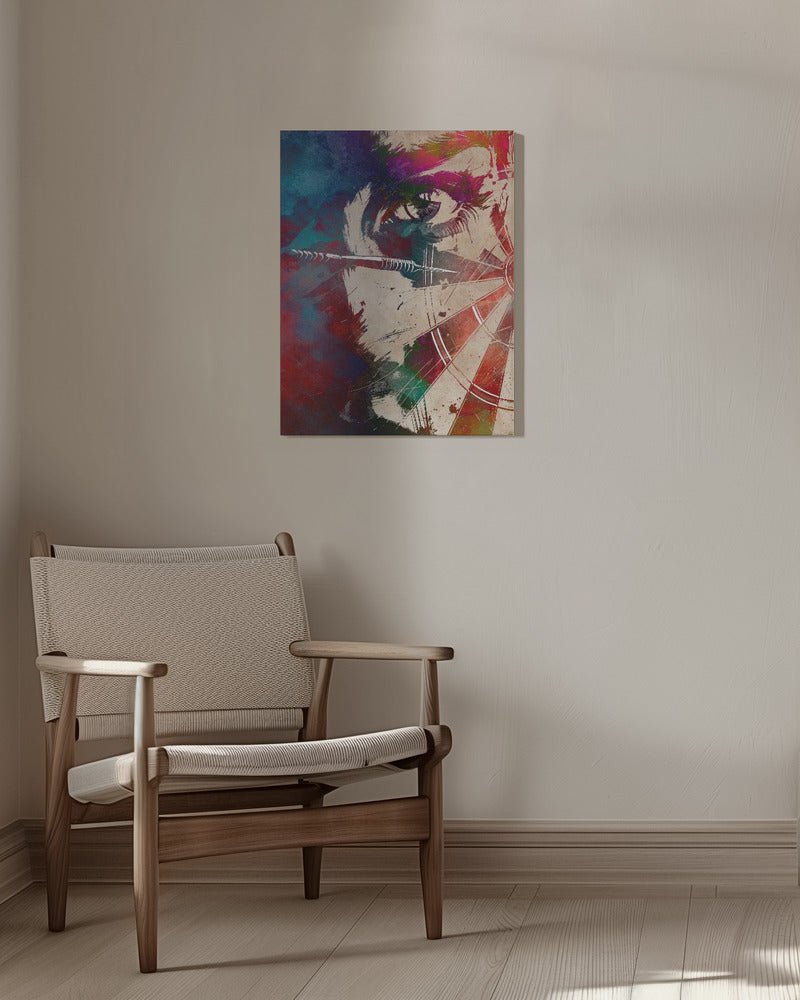 Dart Art Canvas Print Wall Art 1X2875572 - ART FEVER - Art Fever