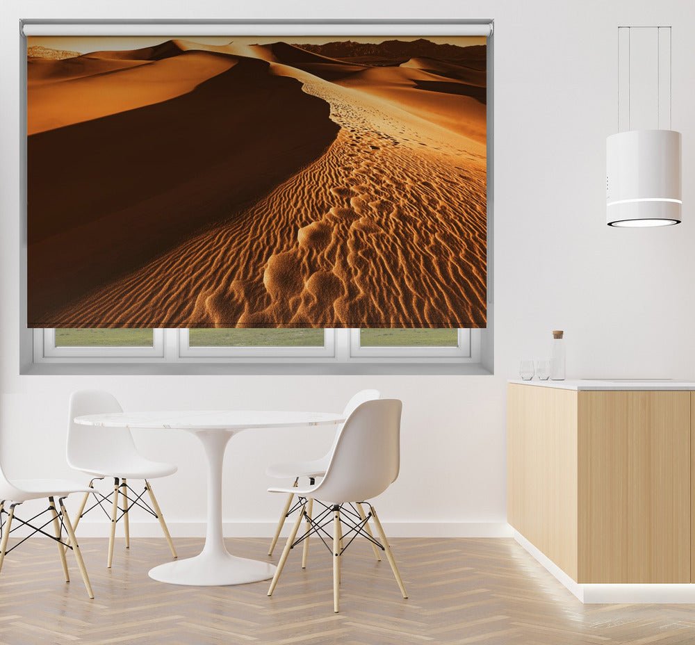 Death Valley Sand Dunes Printed Picture Photo Roller Blind - 1X1814600 - Art Fever - Art Fever