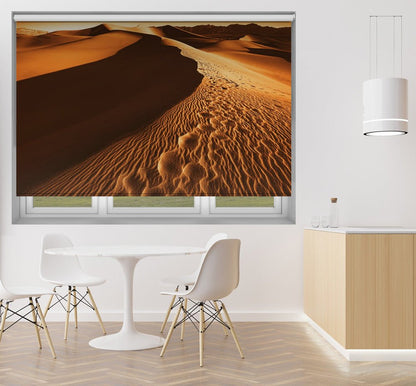 Death Valley Sand Dunes Printed Picture Photo Roller Blind - 1X1814600 - Art Fever - Art Fever