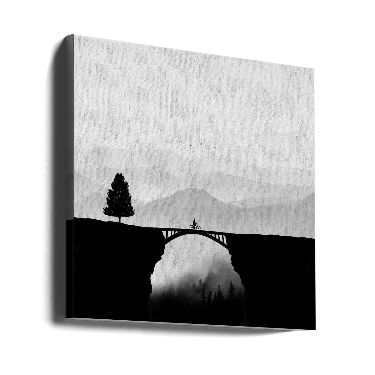 Dream vacation Black & White Photography Canvas Print Picture Wall Art - 1X1544064 - Art Fever - Art Fever