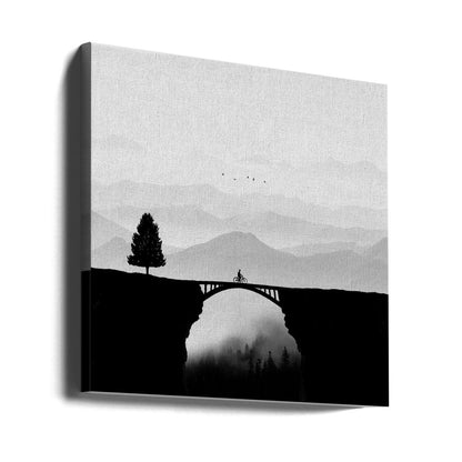 Dream vacation Black & White Photography Canvas Print Picture Wall Art - 1X1544064 - Art Fever - Art Fever