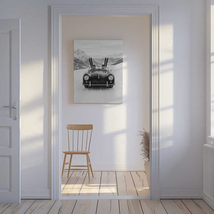 Driving In the Alps Canvas Print Wall Art 1X3432449 - ART FEVER - Art Fever