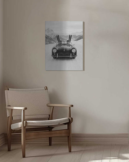 Driving In the Alps Canvas Print Wall Art 1X3432449 - ART FEVER - Art Fever