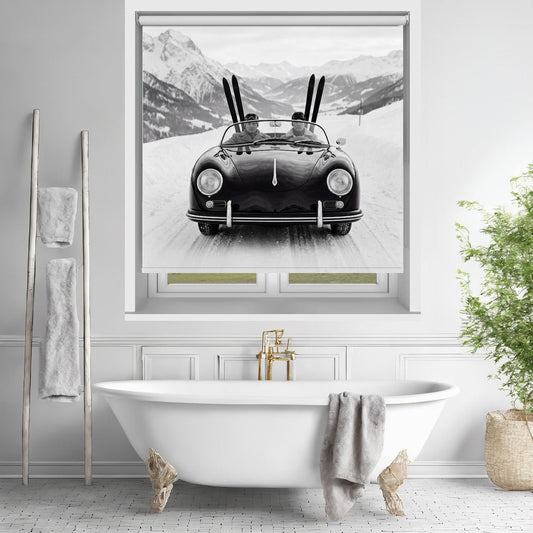 Driving In the Alps Printed Picture Photo Roller Blind - 1X3432449 - Art Fever - Art Fever