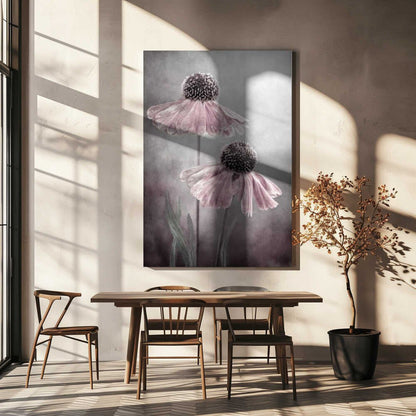 Duet Helenium Floral Canvas Print Wall Art 1X1532222 - ART FEVER - Art Fever