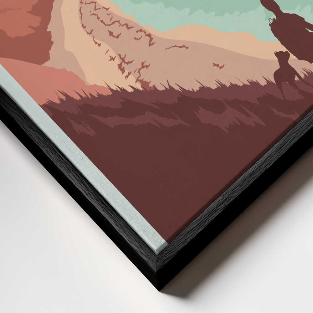 Durdle Door Dorset Travel Print Canvas Print Wall Art 1X2666092 - ART FEVER - Art Fever