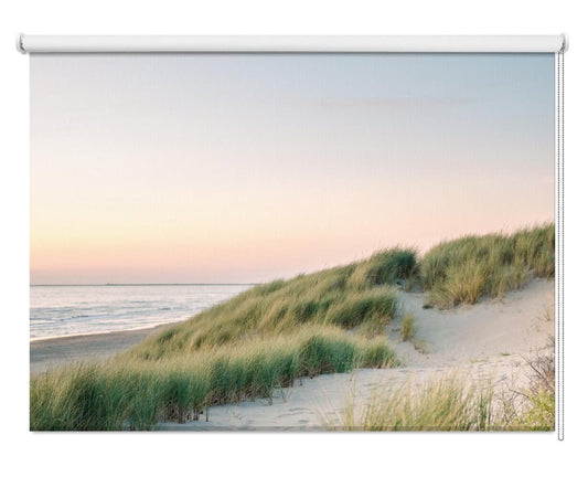 Dutch Dunes Coastal Scene Printed Picture Photo Roller Blind - 1X2434535 - Art Fever - Art Fever